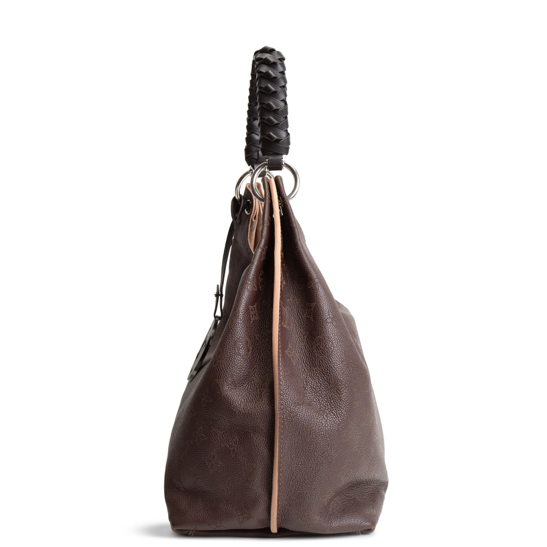 LOUIS VUITTON Mahina Carmel Hobo - Brown
