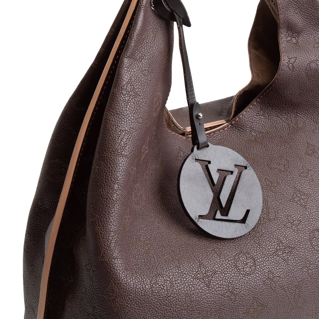 LOUIS VUITTON Mahina Carmel Hobo - Brown
