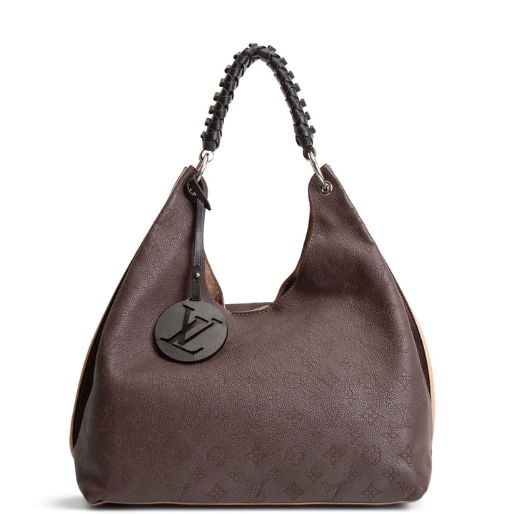 LOUIS VUITTON Mahina Carmel Hobo - Brown