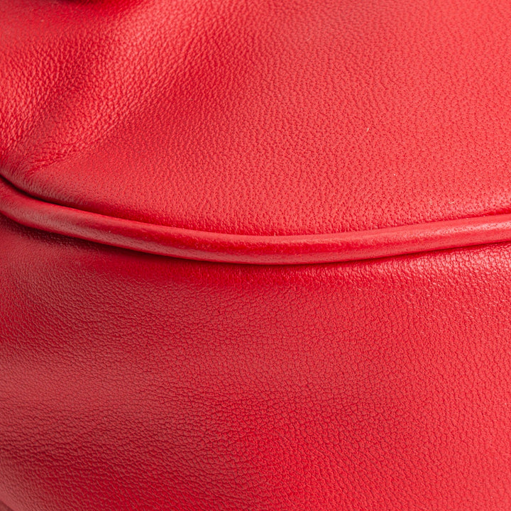 BOTTEGA VENETA Intrecciato Round Belt Bag - Red