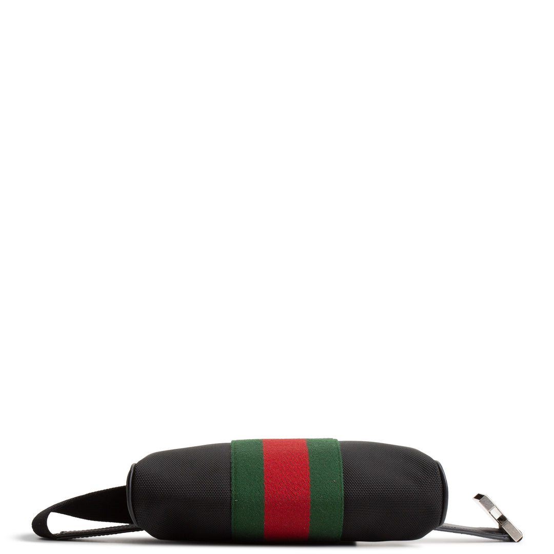 GUCCI Techno Web Belt Bag - Black