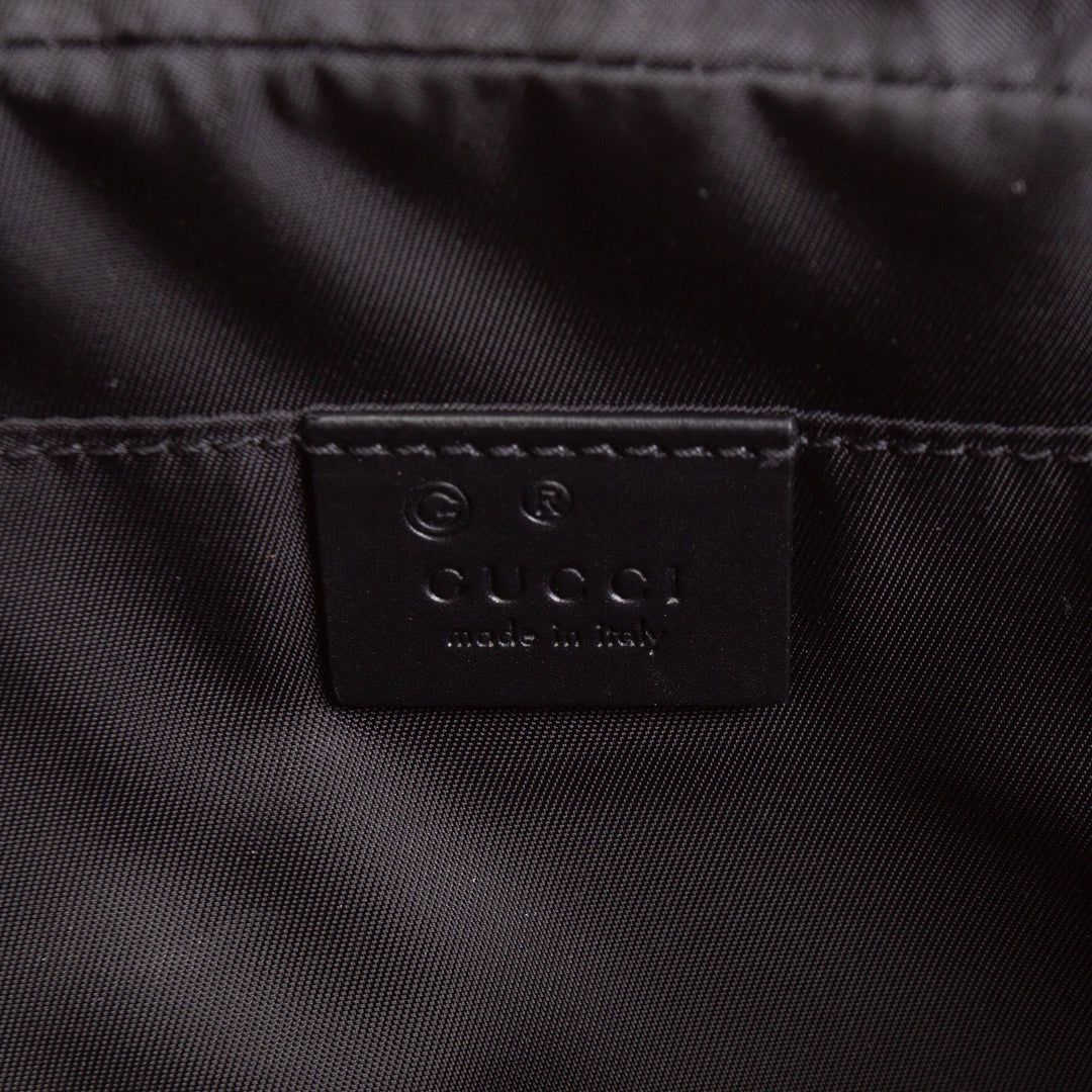 GUCCI Techno Web Belt Bag - Black