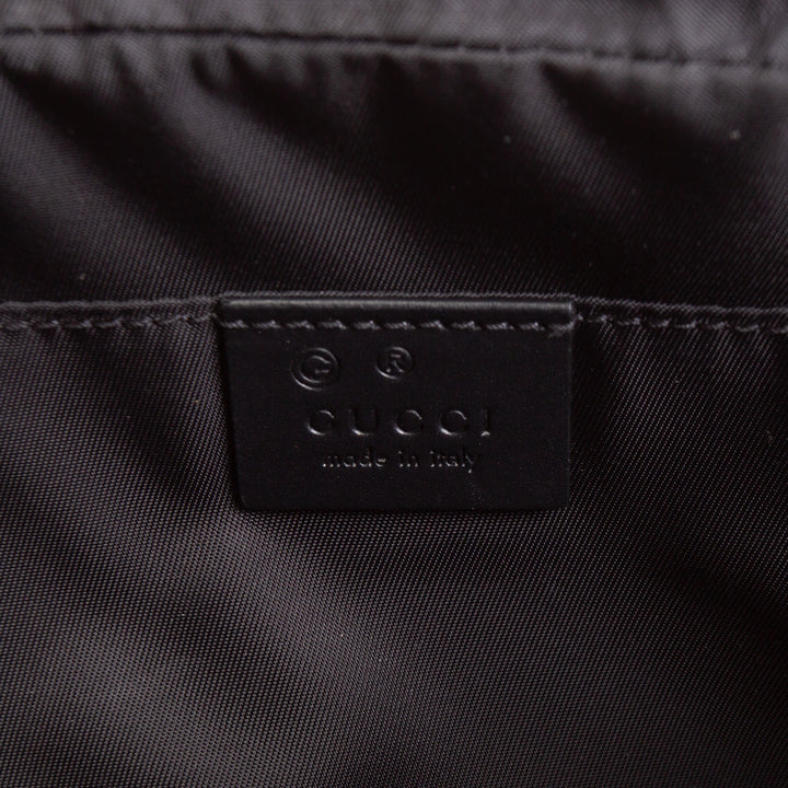 GUCCI Techno Web Belt Bag - Black