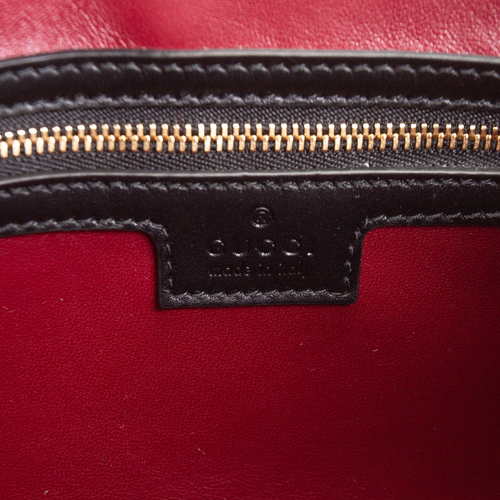 GUCCI Leather Jackie 1961 Medium - Black