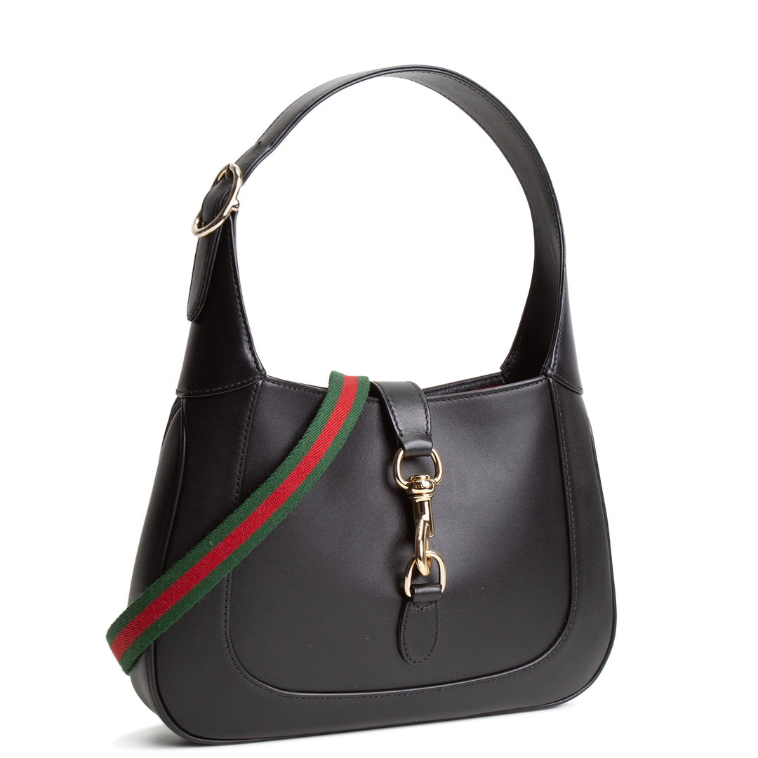 GUCCI Leather Jackie 1961 Medium - Black