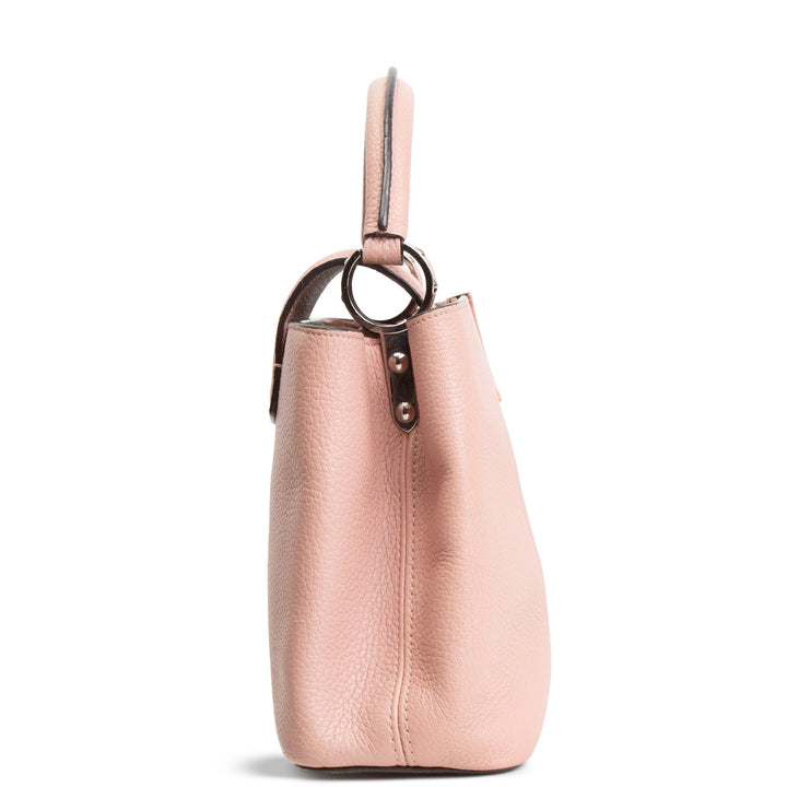 LOUIS VUITTON Taurillon Capucines BB - Blush/Mauve