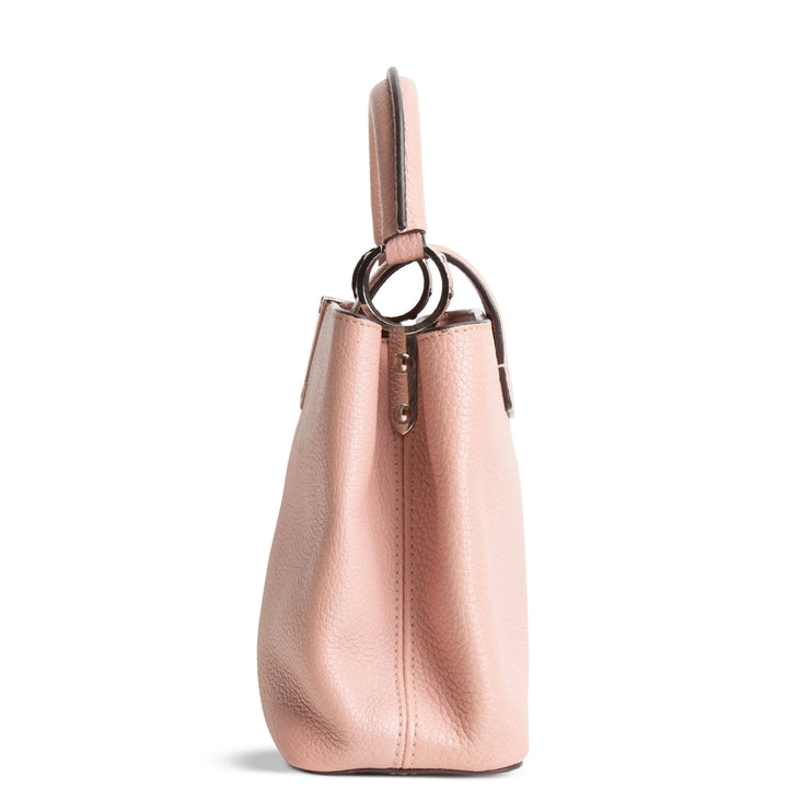 LOUIS VUITTON Taurillon Capucines BB - Blush/Mauve