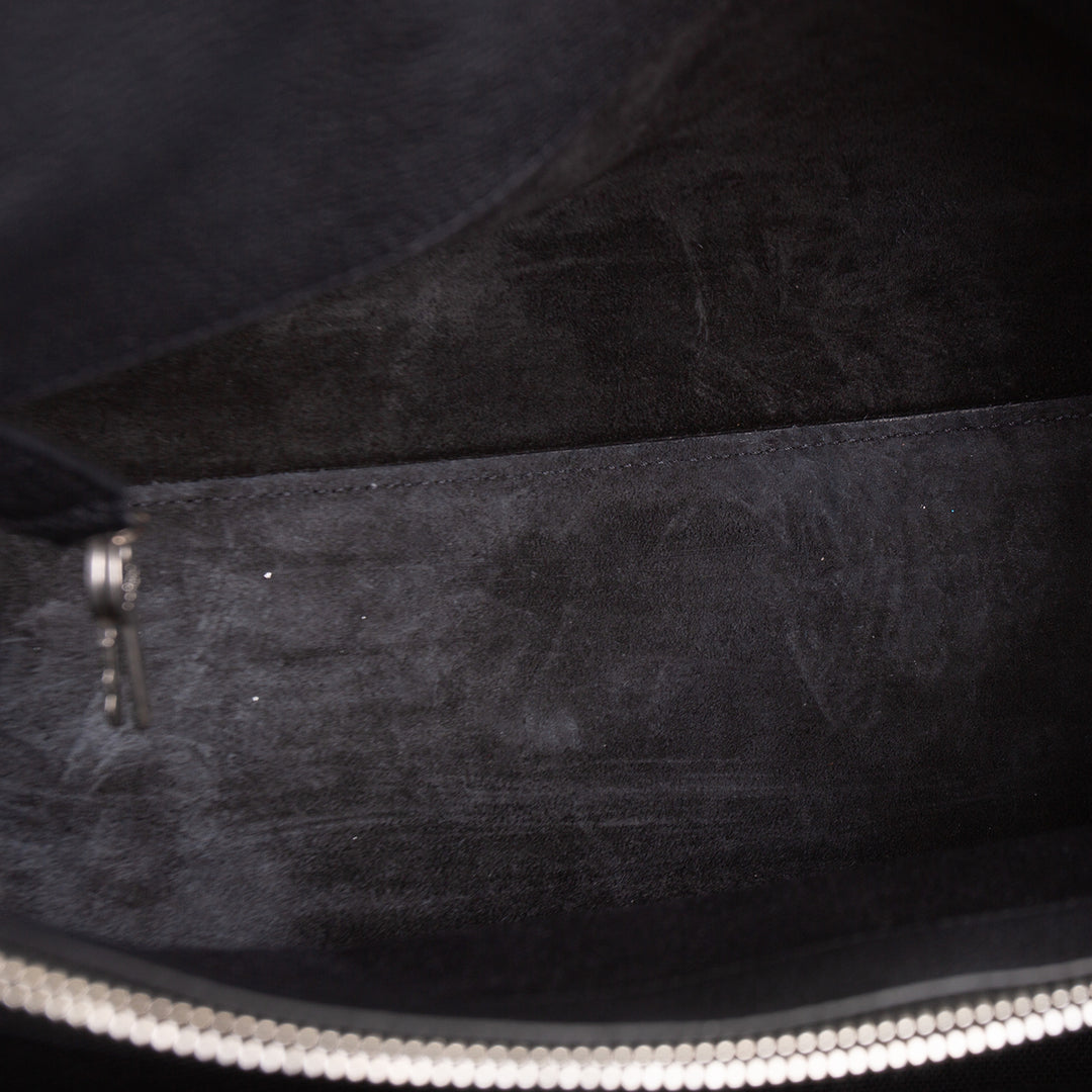 SAINT LAURENT Supple Grained Leather Sac De Jour - Small