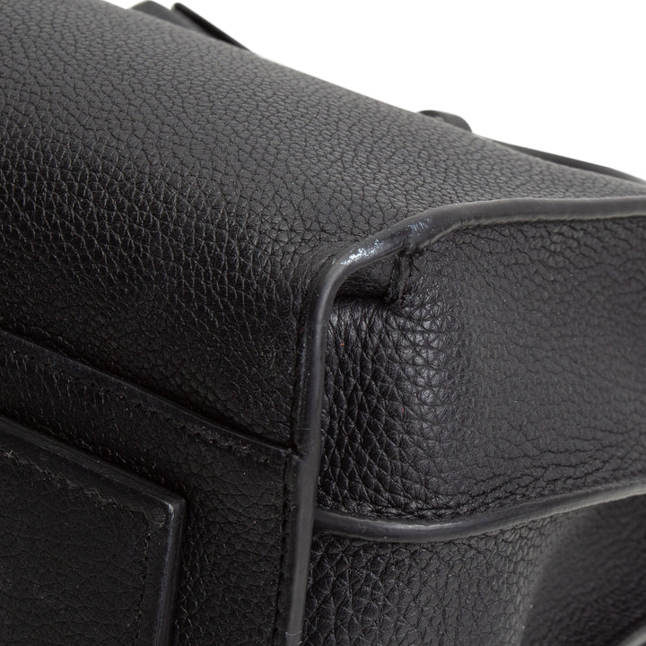 SAINT LAURENT Supple Grained Leather Sac De Jour - Small