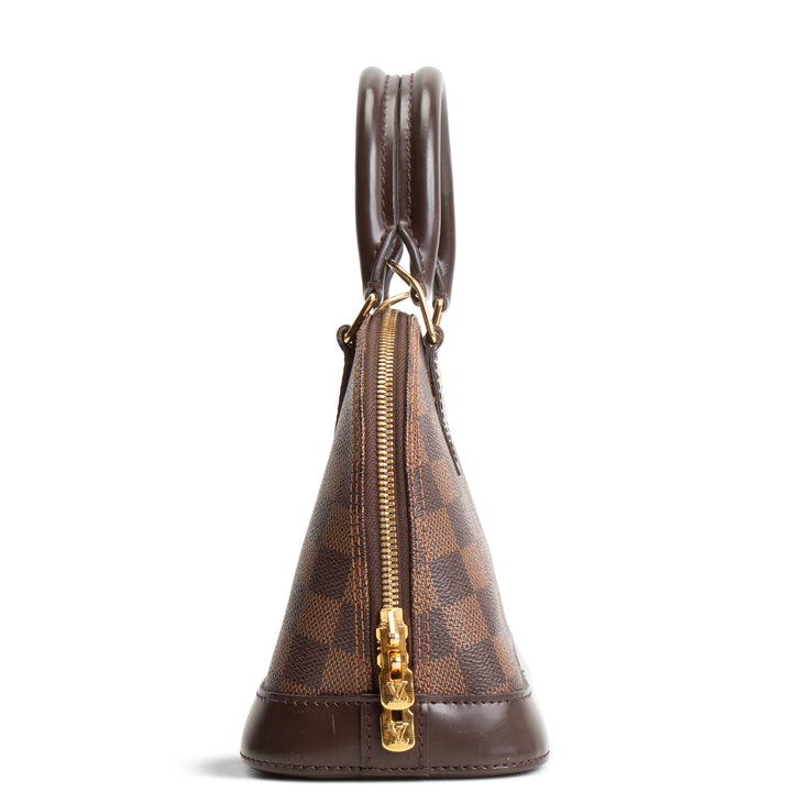 LOUIS VUITTON Damier Ebene Alma BB