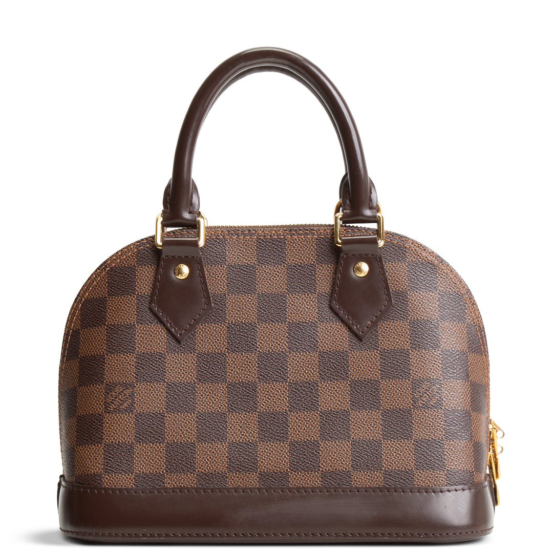 LOUIS VUITTON Damier Ebene Alma BB