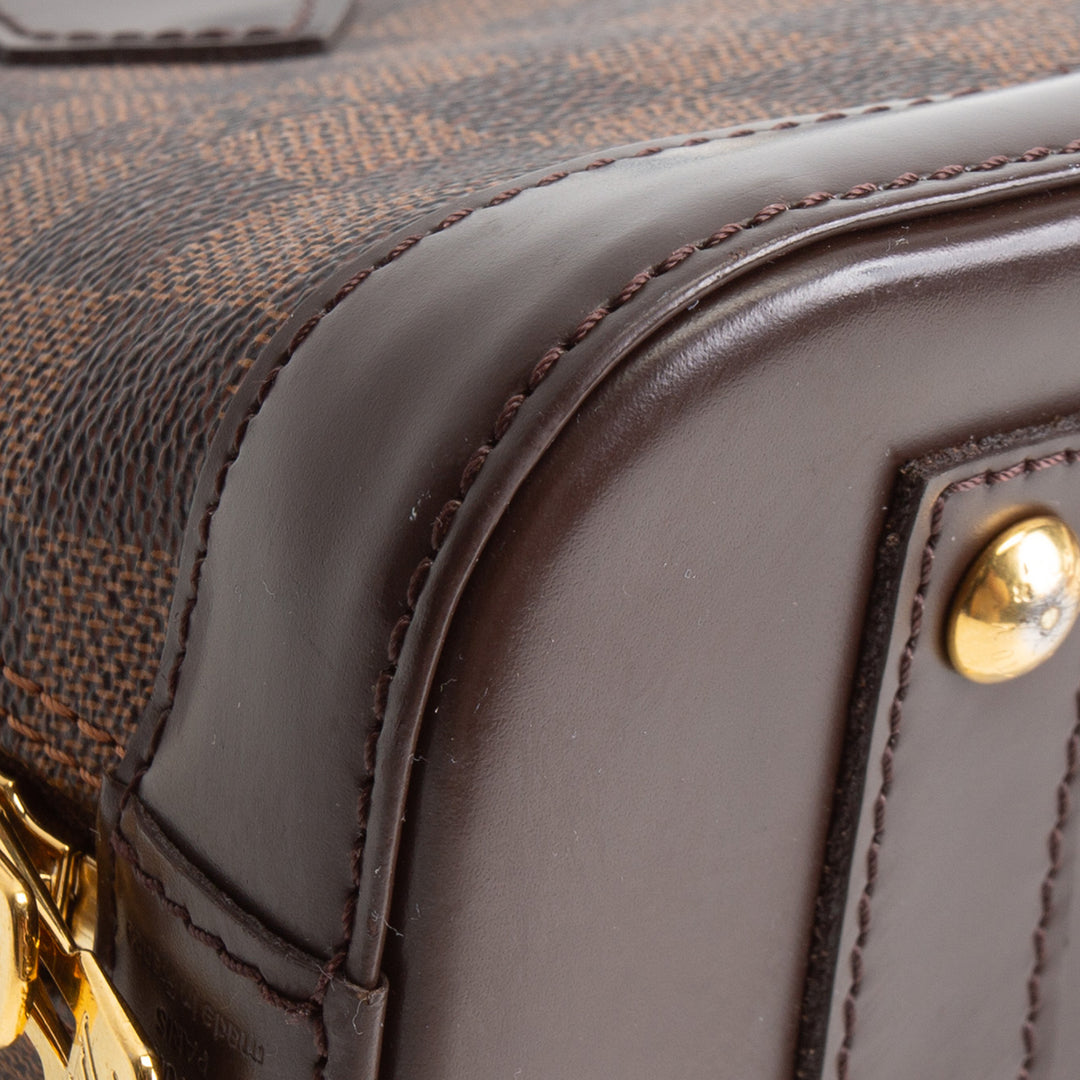 LOUIS VUITTON Damier Ebene Alma BB