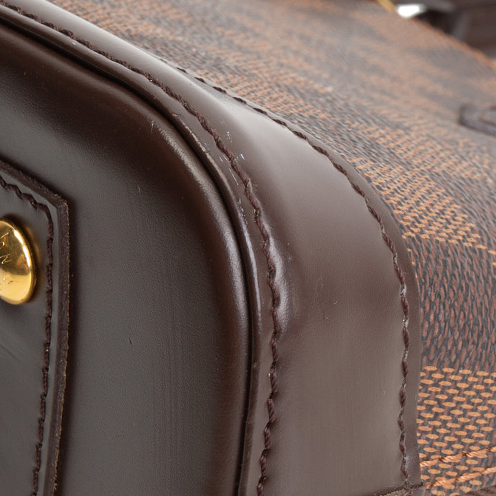 LOUIS VUITTON Damier Ebene Alma BB