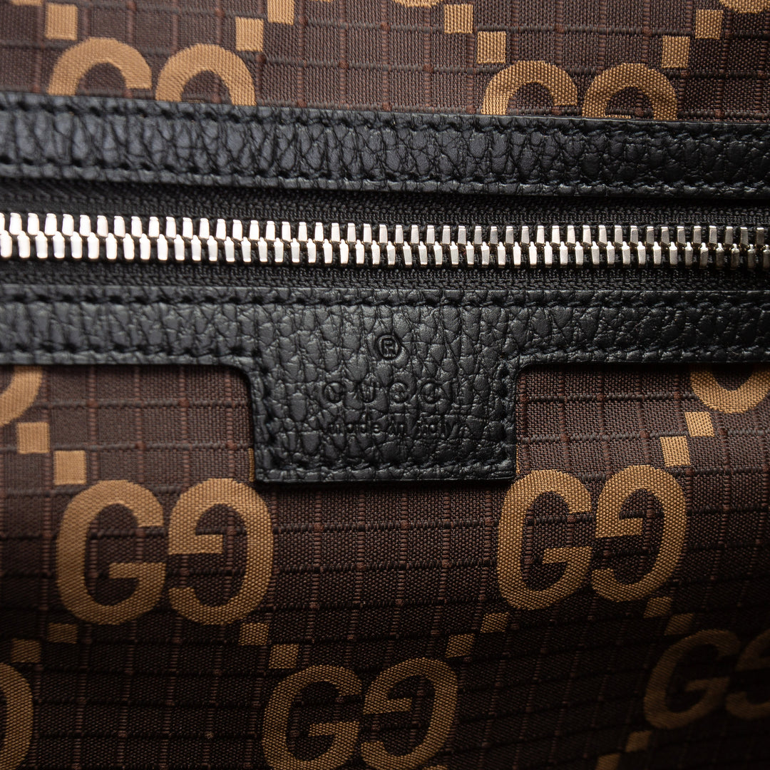 GUCCI GG Nylon Ripstop Backpack - Brown