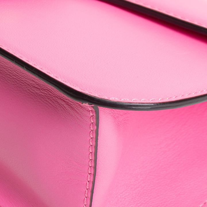 VALENTINO VLogo Loco Top Handle Chain Bag - Pink