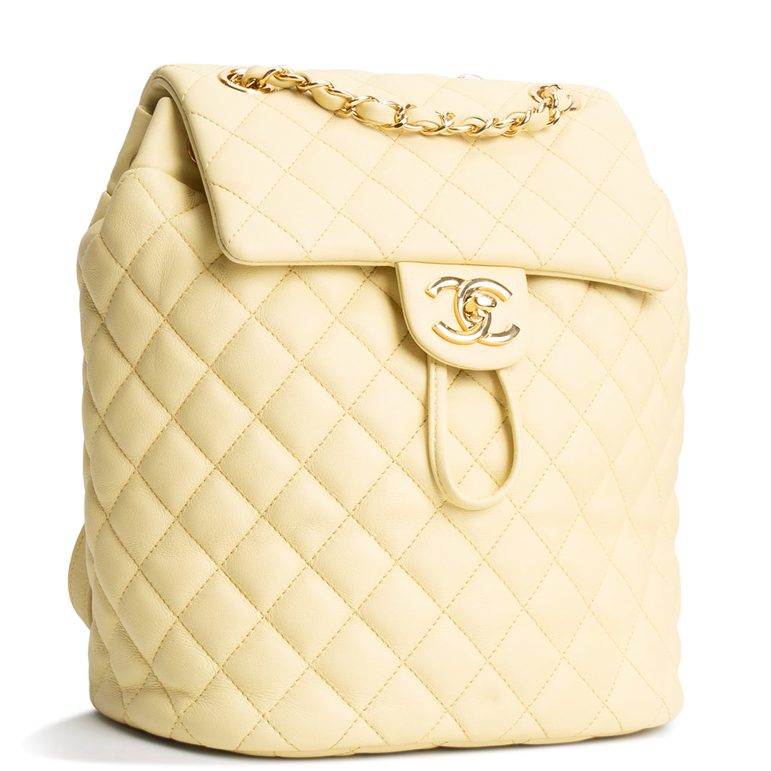 CHANEL Urban Spirit Quilted Calfskin Small Backpack