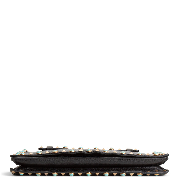 VALENTINO Studded Gem Wristlet