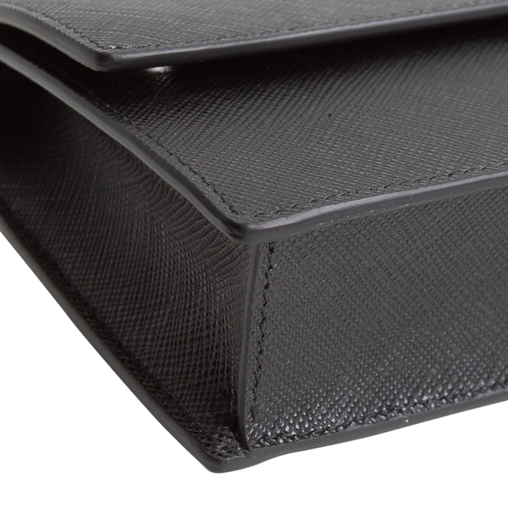 PRADA Saffiano Belt Bag - Black