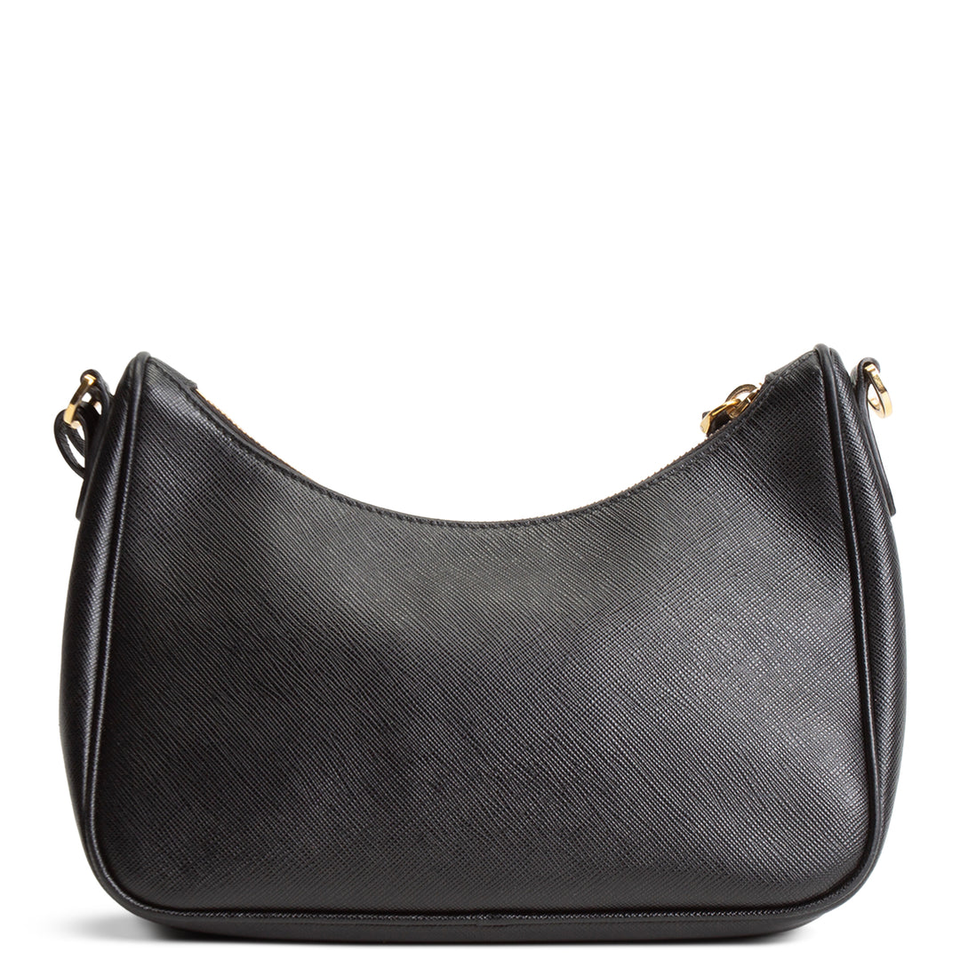 PRADA Saffiano Lux Re-Edition 2005 Crossbody - Black