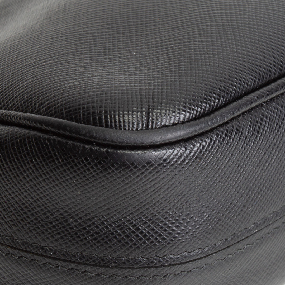 PRADA Saffiano Lux Re-Edition 2005 Crossbody - Black