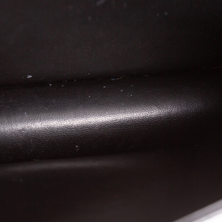 DIOR Patent Leather Lady Dior Pouch w/ Chain Patent