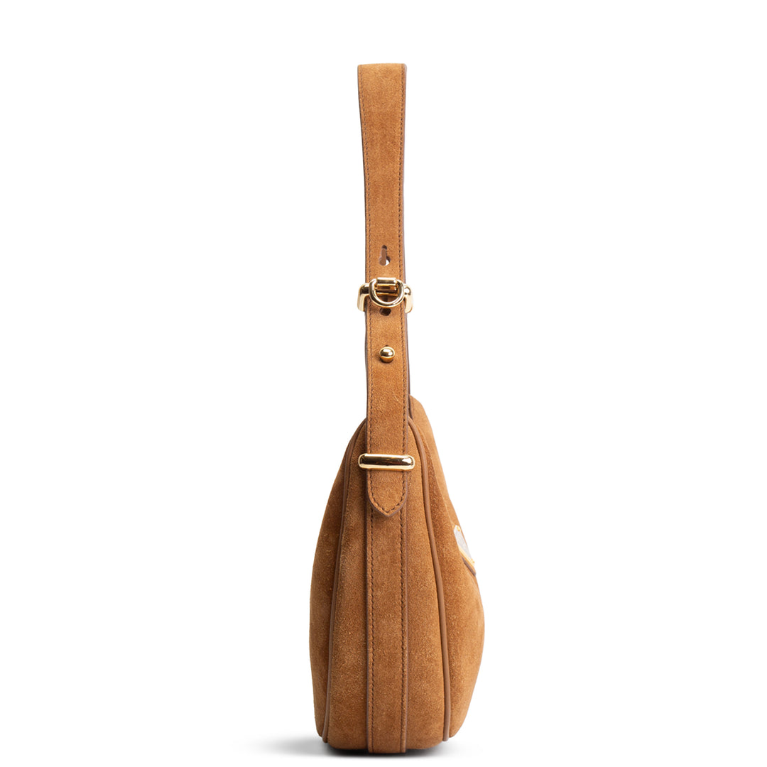 PRADA Suede Arque Small