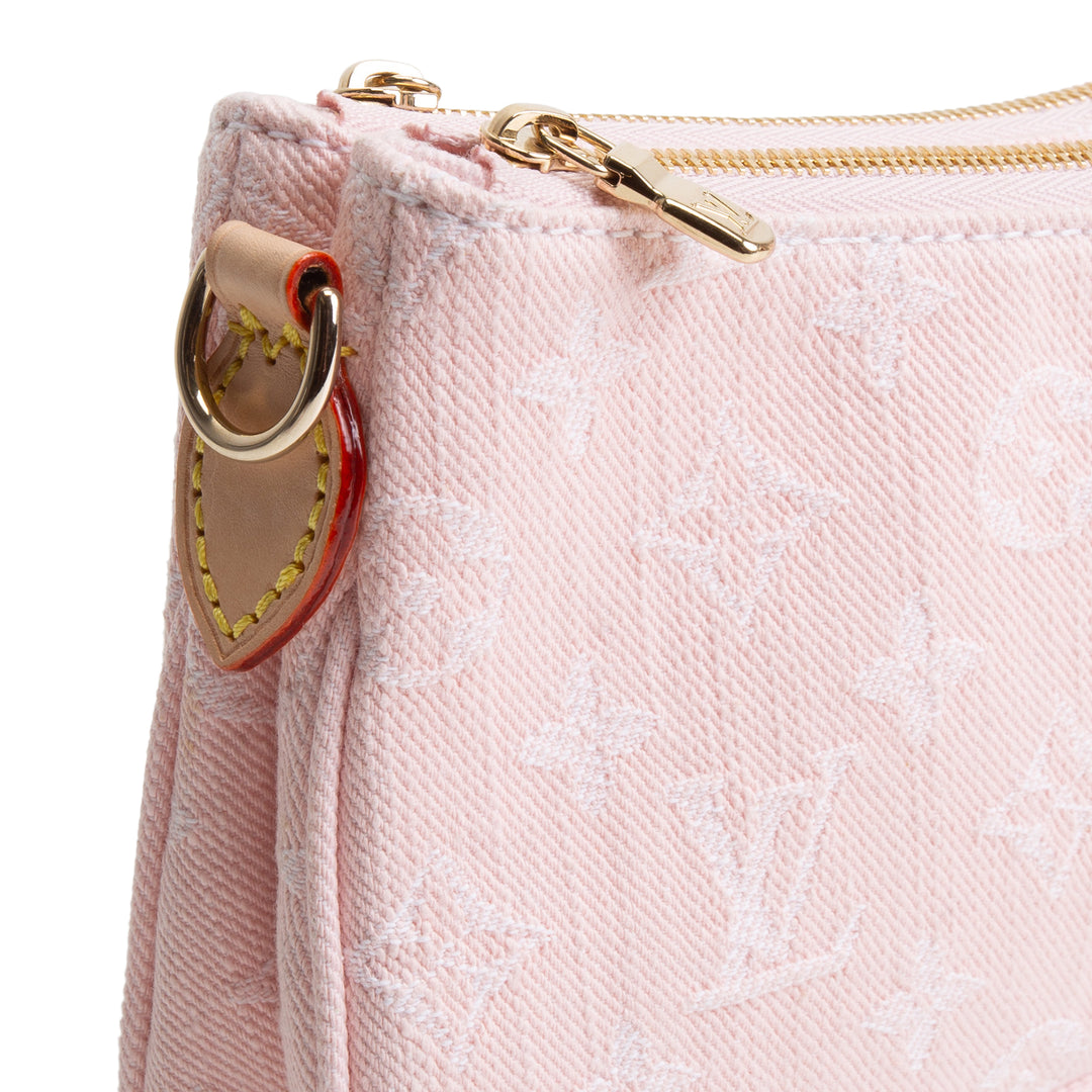 LOUIS VUITTON Monogram Denim Liv Pochette
