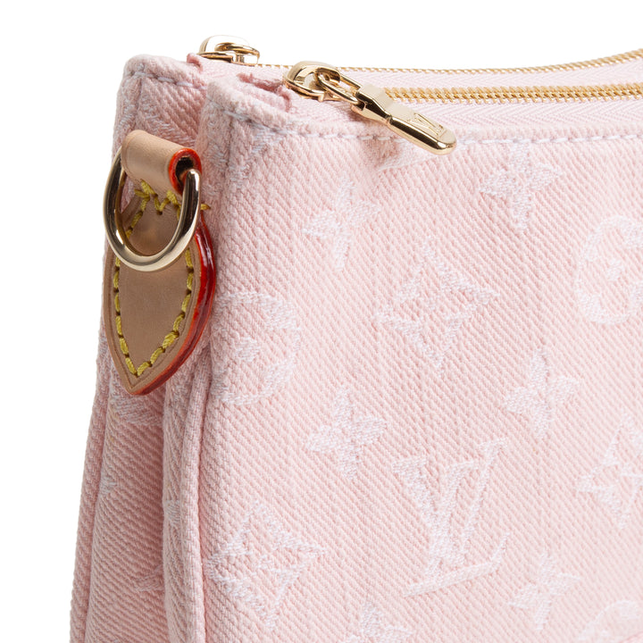 LOUIS VUITTON Monogram Denim Liv Pochette