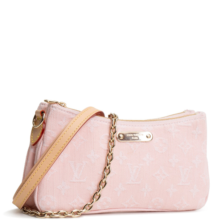 LOUIS VUITTON Monogram Denim Liv Pochette