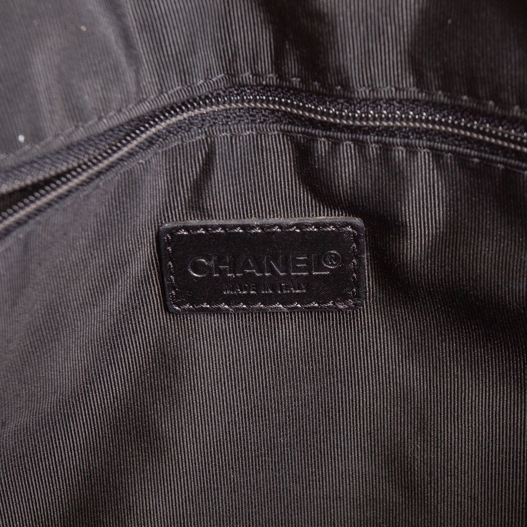 CHANEL Vintage Wild Stitch Handle Bag - Black
