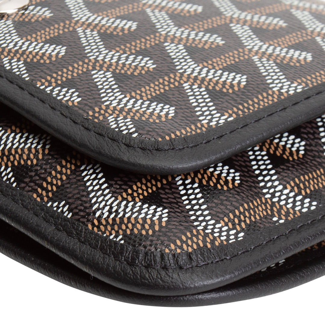 GOYARD Goyardine Plumet Crossbody - Black
