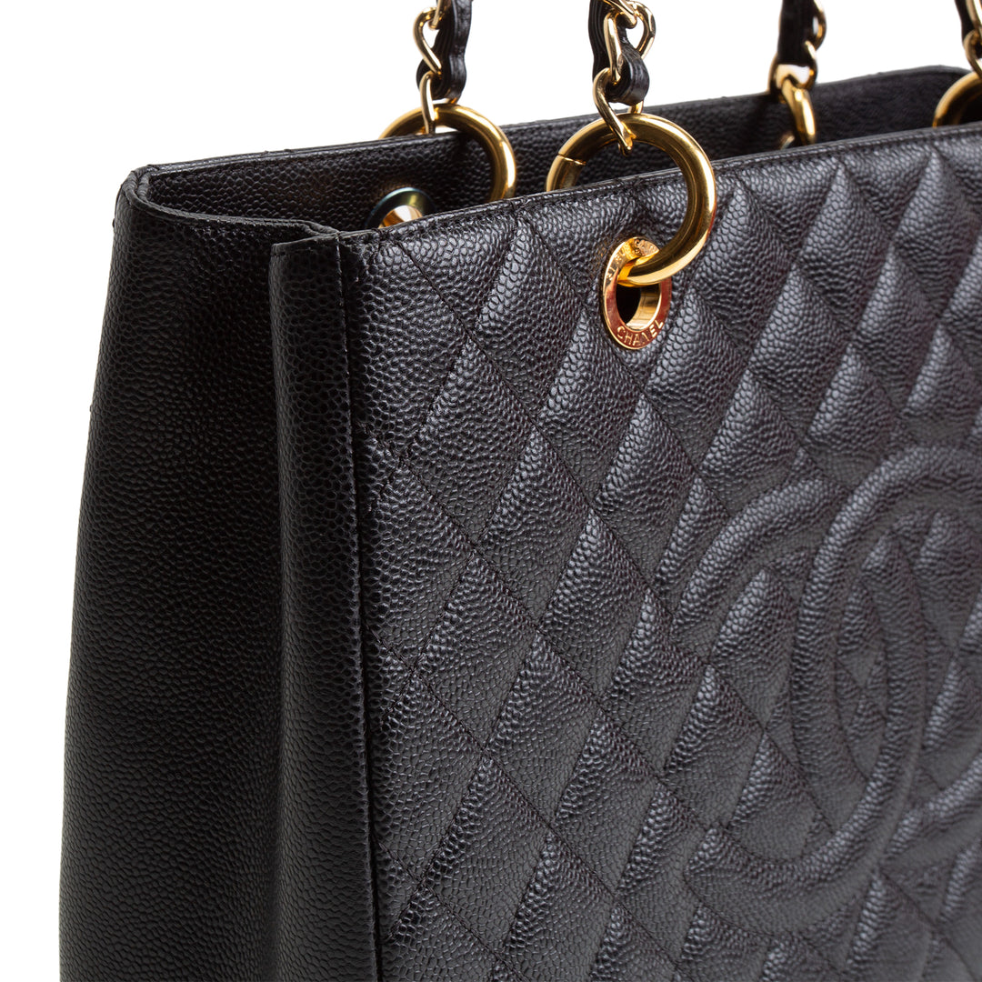 CHANEL Caviar Grand Shopping Bag Tote