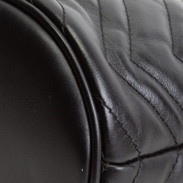 GUCCI GG Marmont Small Bucket Bag - Black