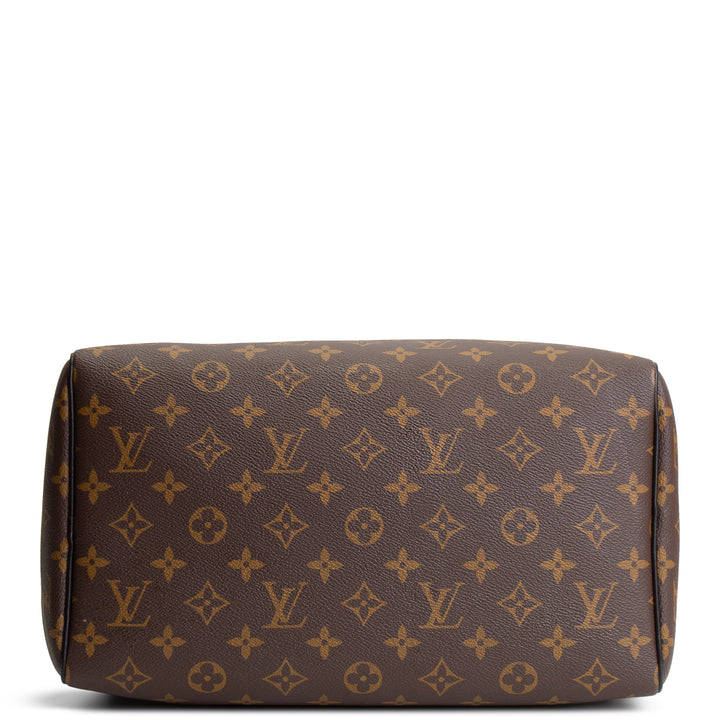 LOUIS VUITTON Monogram Dark Soft Speedy 30