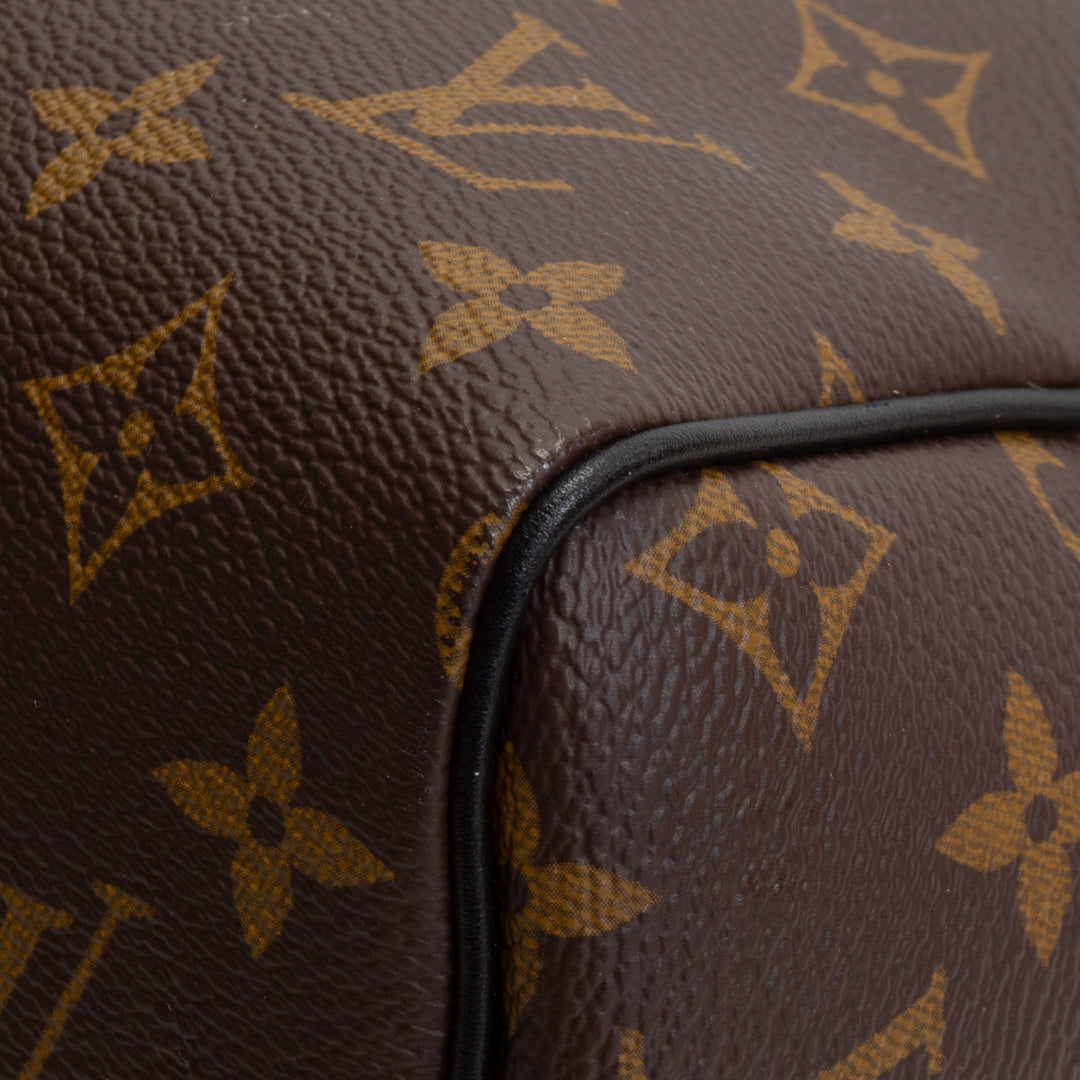 LOUIS VUITTON Monogram Dark Soft Speedy 30