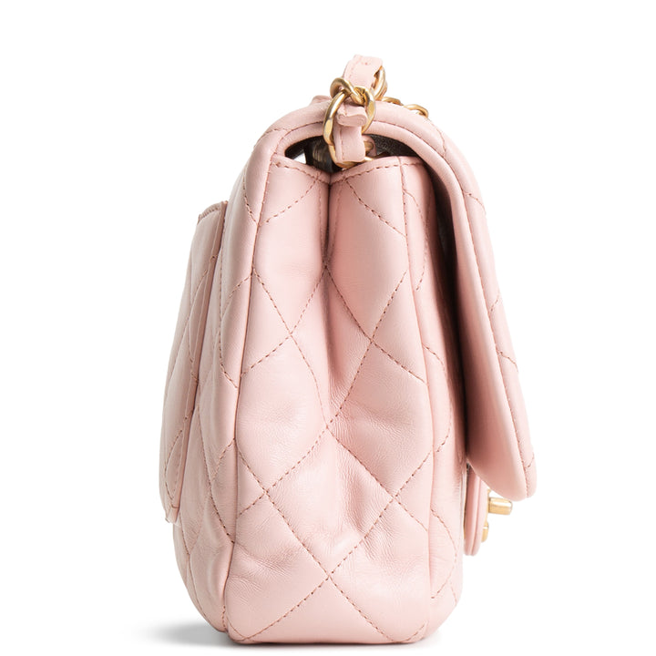 CHANEL Fancy Jewel Flap Bag - Pink