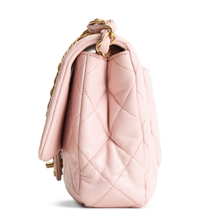 CHANEL Fancy Jewel Flap Bag - Pink