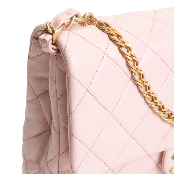 CHANEL Fancy Jewel Flap Bag - Pink