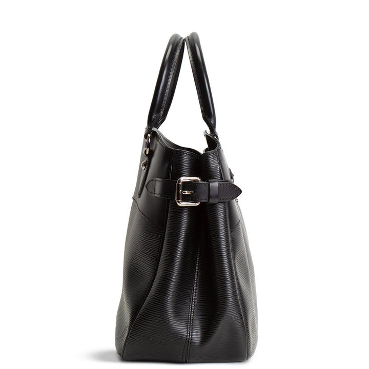 LOUIS VUITTON Epi Leather Passy - Black
