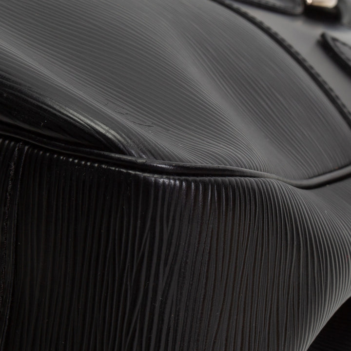 LOUIS VUITTON Epi Leather Passy - Black