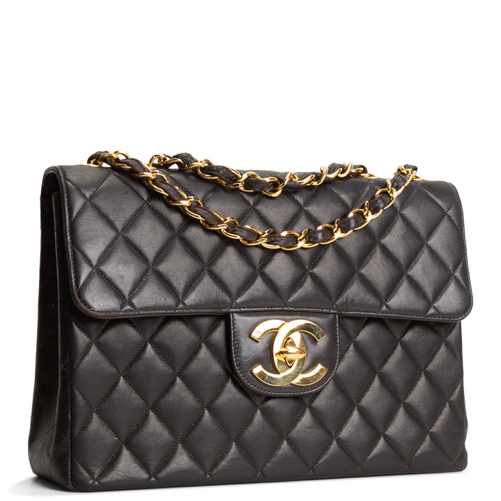 CHANEL Vintage Maxi CC Flap Bag - Black OUTLET FINAL SALE