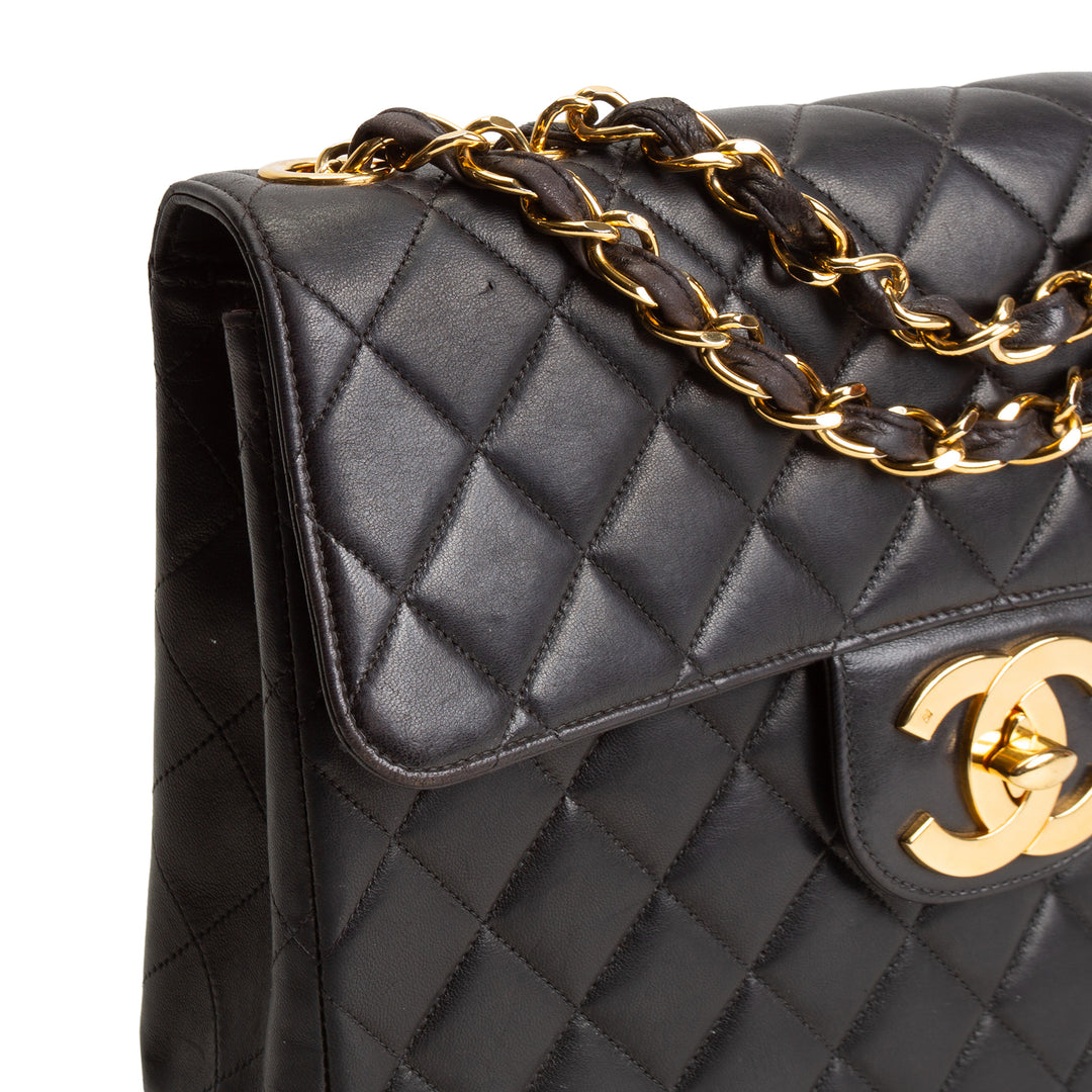 CHANEL Vintage Maxi CC Flap Bag - Black OUTLET FINAL SALE