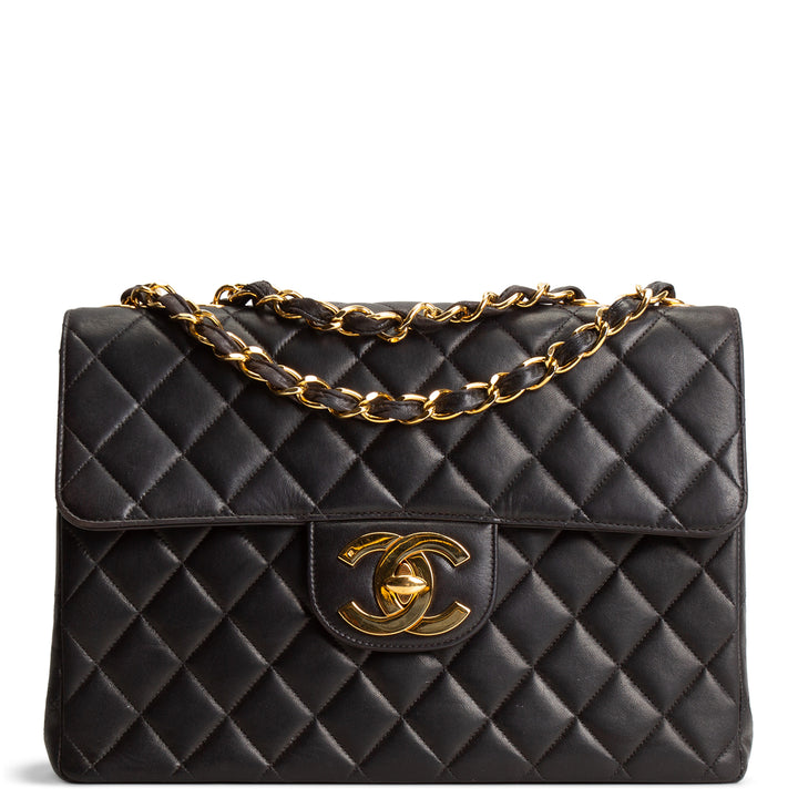 CHANEL Vintage Maxi CC Flap Bag - Black OUTLET FINAL SALE