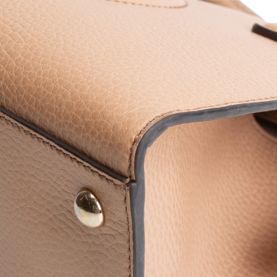 GUCCI Soho Top Handle Tote - Tan - OUTLET FINAL SALE – ALB