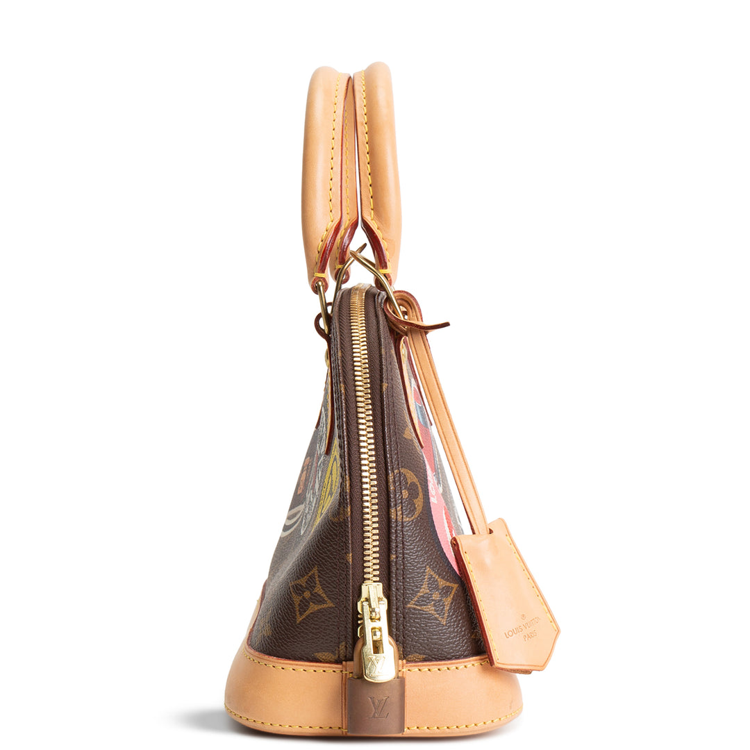 LOUIS VUITTON Limited Edition World Tour Monogram Alma BB