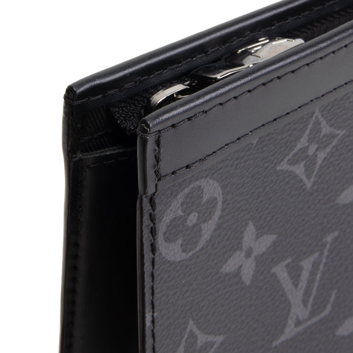 LOUIS VUITTON Monogram Eclipse Voyage Pochette