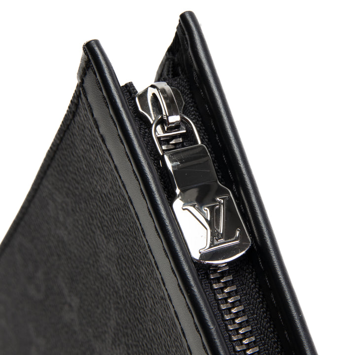 LOUIS VUITTON Monogram Eclipse Voyage Pochette