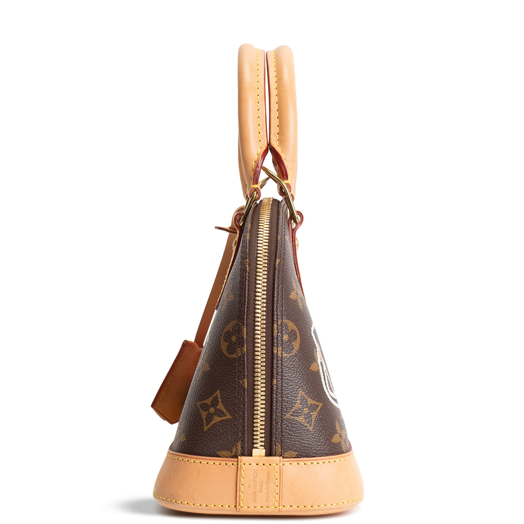 LOUIS VUITTON Limited Edition World Tour Monogram Alma BB