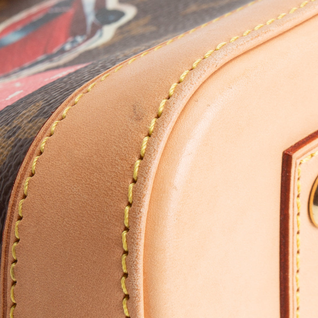 LOUIS VUITTON Limited Edition World Tour Monogram Alma BB