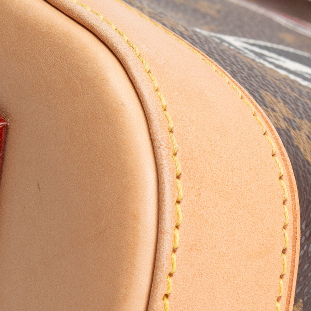 LOUIS VUITTON Limited Edition World Tour Monogram Alma BB